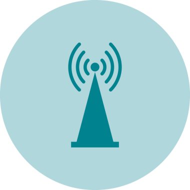 anten simgesi vektör illüstrasyonu