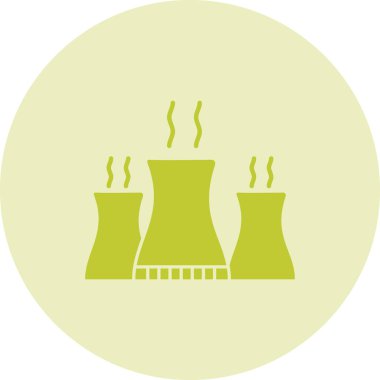 Fabrika. vektör simgesi basit tasarım