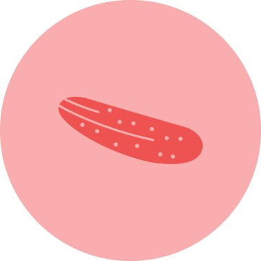 Bir köpek simgesinin vektör illüstrasyonu