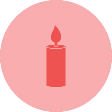 mum vektör illüstrasyonu modern basit tasarım