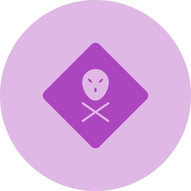 Benzersiz kullanıcı yüzü vektör simgesi