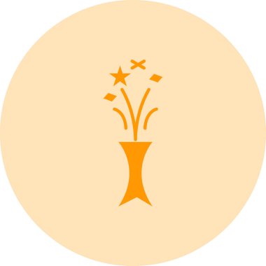 Eşsiz Havai fişek Vektör Kabartma Simgesi