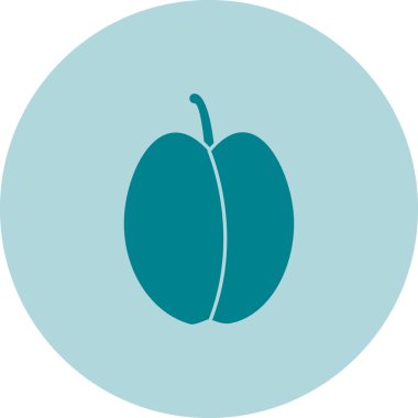 meyve vektörü illüstrasyon simgesi