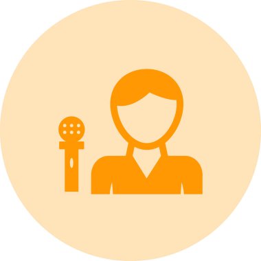 İnsan simgesinin vektör illüstrasyonu