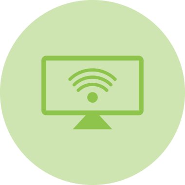 wifi simgesi vektör illüstrasyonu