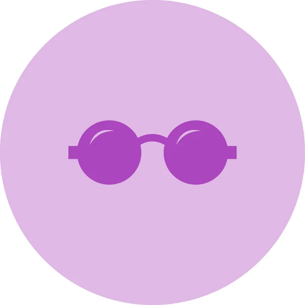 Brillen Web Symbol Einfache Illustration — Stockvektor