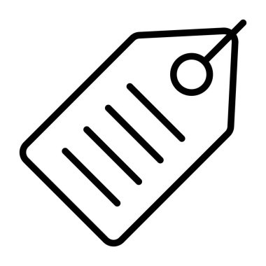 etiket simgesi web basit illüstrasyon