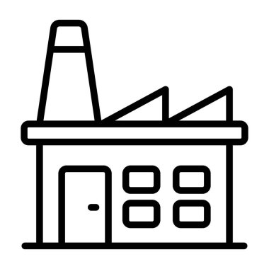 Bina inşaat vektör simgesi