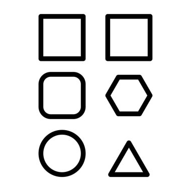 Web simgesi seti. Mobil simgenin vektör illüstrasyonu.