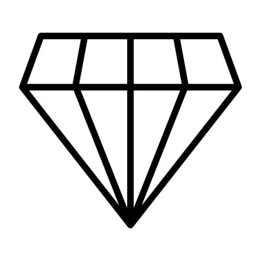 Elmas web simge vektör çizim