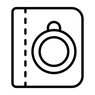 kamera simgesi vektör illüstrasyonu