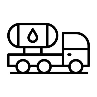 benzinlik ikonu vektör illüstrasyonu