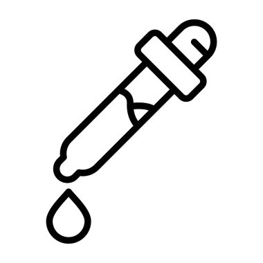 Şırınga ikonu. Beyaz arkaplanda izole edilmiş web tasarımı için ana şırınga vektör simgesi