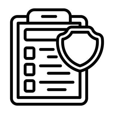 Web ve mobil uygulama tasarımınız için beyaz arkaplanda izole edilmiş pano simgesi vektörü, logo konsepti