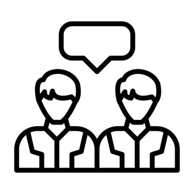 iş simgesi vektör illüstrasyonu