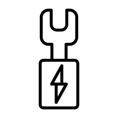 Dolgu simgesi vektör illüstrasyonu