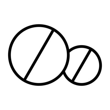 haplar web simgesi vektör illüstrasyonu 