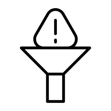 Web simgesi vektör illüstrasyonu filtreleniyor