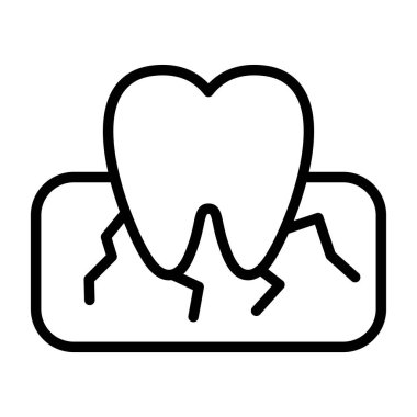 Diş vektör simge tasarlamak