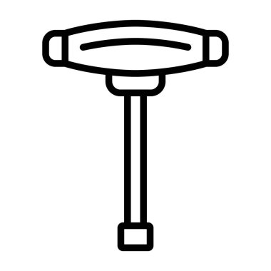 Beyaz arka plan üzerinde çekiç şeffaf işareti izole çekiç simge vektör