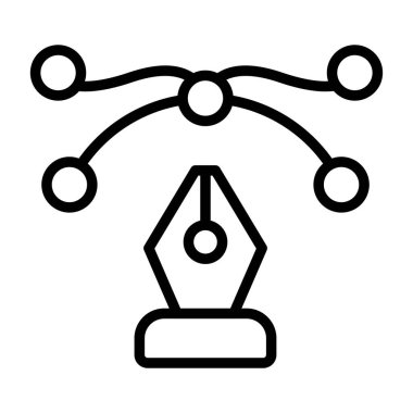 ağ paylaşım ikonu vektör illüstrasyonu, web ve ticari tasarım