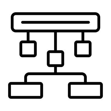 ağ paylaşım simgesi çizimi