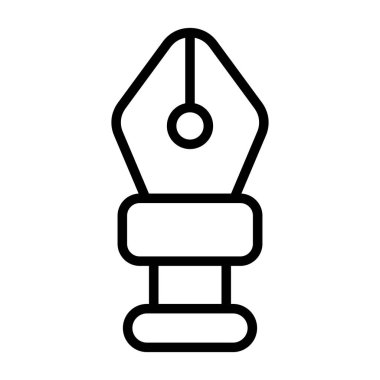 Kalem. Web simgesi basit tasarım