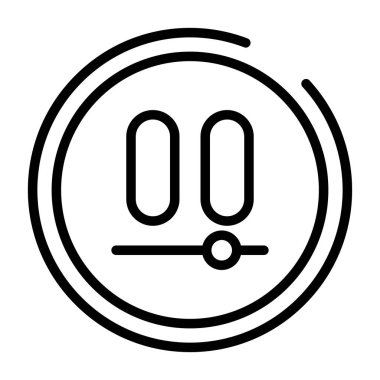 Alarm saat simgesi, özet biçimi