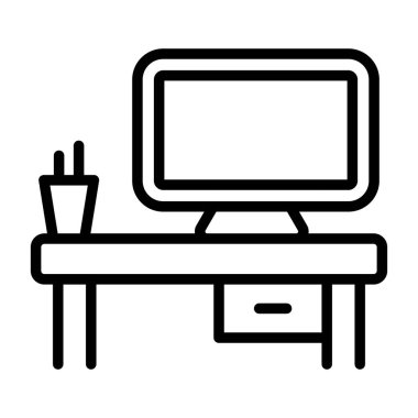 Bilgisayar web simge vektör çizim