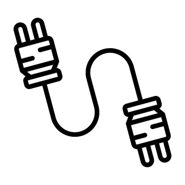 Fiş simgesi. Beyaz arkaplanda izole edilmiş web tasarımı için ana eklenti vektör simgesi