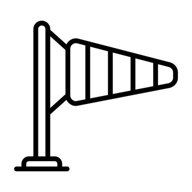 Sokak lambası vektör simgesi