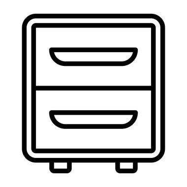 Seo simgesinin vektör illüstrasyonu