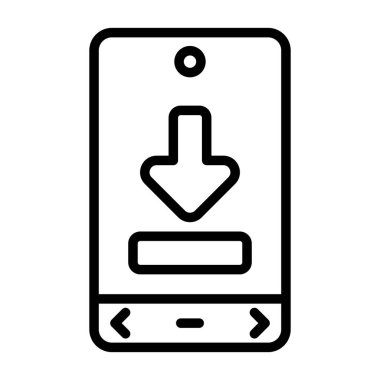 telefon simgesi, vektör illüstrasyonu