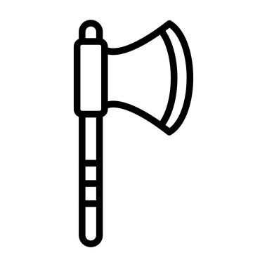 Axe vektör illüstrasyon simgesi