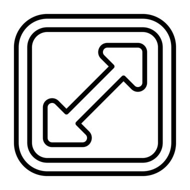 Kişisel ve ticari kullanım için vektör ok simgesi