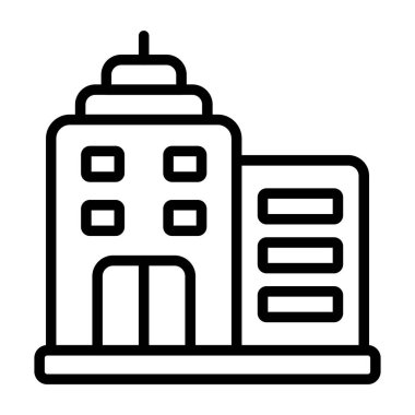 vektör ince çizgi simgesi oluşturuluyor