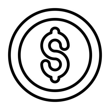 Kullanıcı Çemberi Web simgesi vektör çizimi