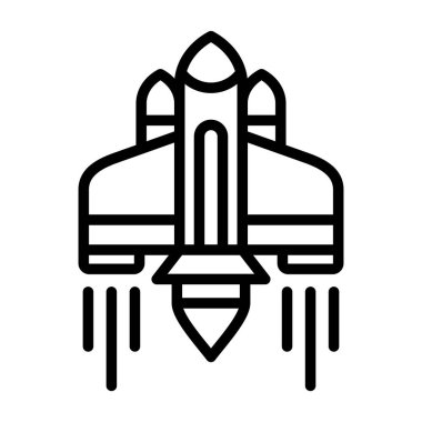 Roket gemisi simgesi, özet biçimi