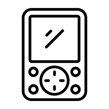 cep telefonu ikonu vektör illüstrasyonu