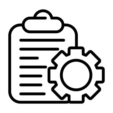 Dişliler. Web simgesi basit tasarım