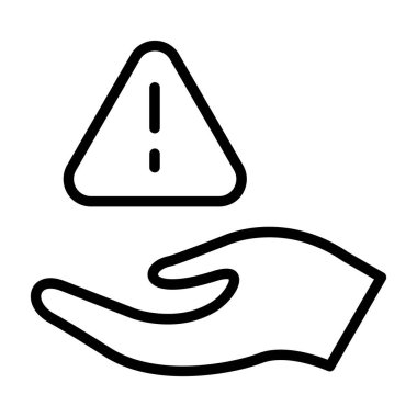 El çizimi karikatür simgesi