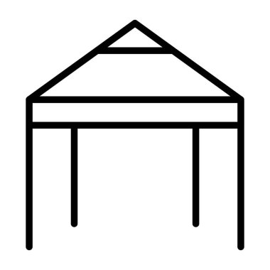 Ev simgesi vektör illüstrasyonu