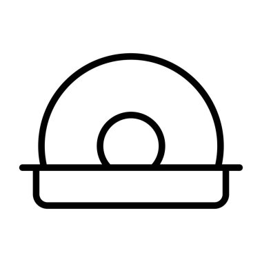 Kapak simgesi. beyaz arkaplanda izole edilmiş web tasarımı için kapak kapak vektörü simgesi