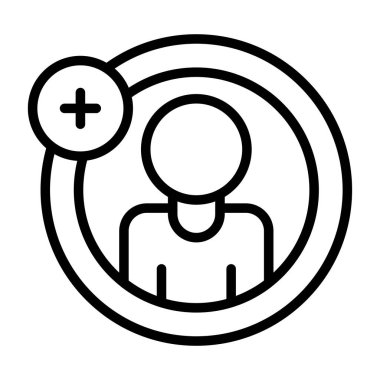 Man avatar vektör illüstrasyonu