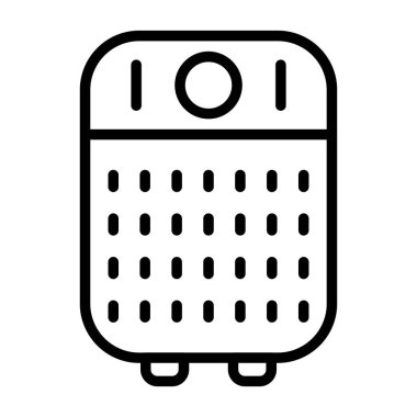 Buzdolabı kutsal kişilerin resmi, vektör çizim