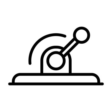 Kaldıraç ağ simgesi vektör illüstrasyonu