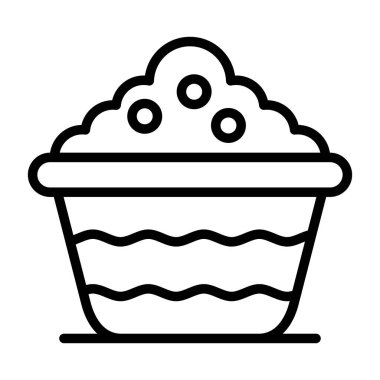 Tatlı kek ikonu. Beyaz arkaplanda izole edilmiş web tasarımı için tatlı tatlı tatlı vektör simgeleri simgesi