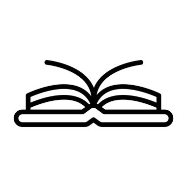 Kitap simgesi çizimini aç 