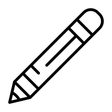 Kalem. Web simgesi basit tasarım