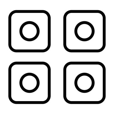 Fotoğraf makinesi simgesi, özet biçimi